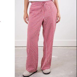 Perfect Pant Red Gingham